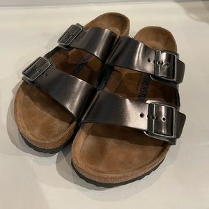 Metallic Birkenstock Arizona